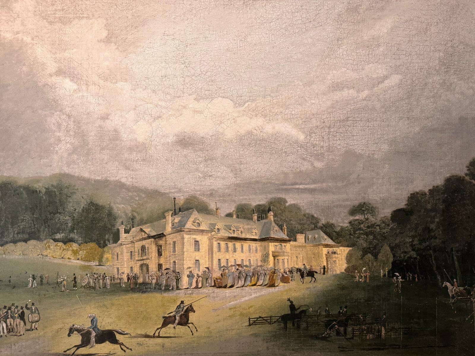Firle Place Painting Firle Place Painting
